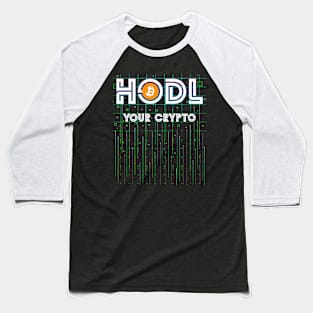 HODL Baseball T-Shirt